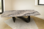 Table céramique Venice — gris clair