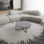 Table basse céramique gris — 100 cm